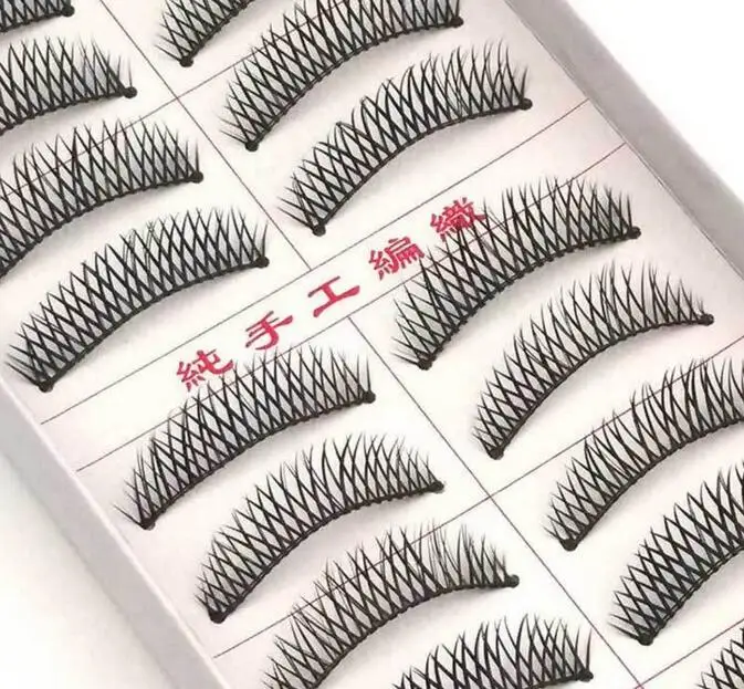 

GOOD Natural Net TPYE crisscross DIY false eyelashes as handmade lashes fake eyelashes artificial eyelashe for Eye beauty makeup