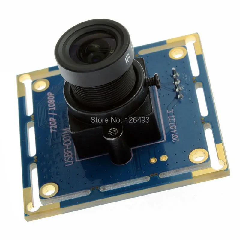 

1080P industrial high speed camera MJPEG 30fps/60fps/120fps ELP CCTV camera CMOS HD Black/ white color