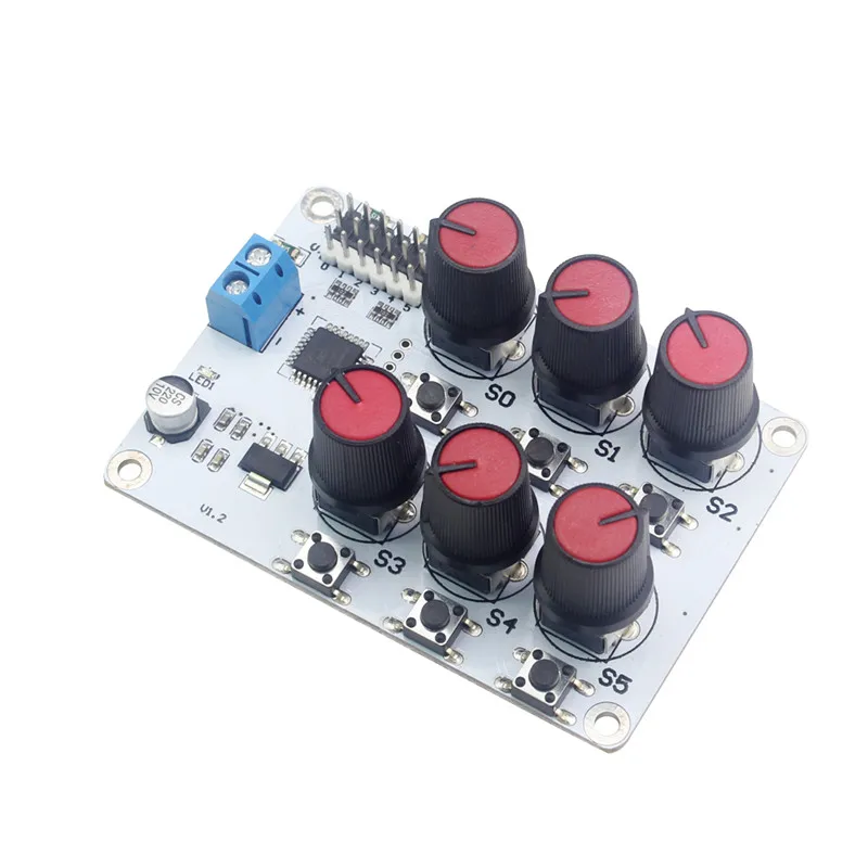 

DIY 6 CH Servo Controller board with Over-Current Protection for RC Parts Remote control Robot Toy for Children