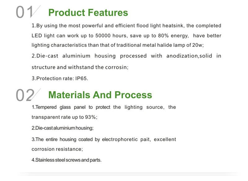 Flood Light DY-FLSMD -10w-8-2
