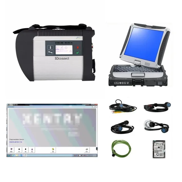 MB Star C4 SD Connect for Mercedes Benz Diagnostic tool with Star