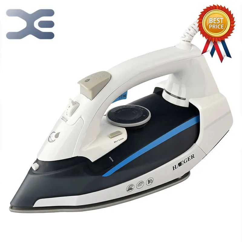 

2400W Handheld Portable Electric Steam Iron For Clothes High Quality Ceramic Soleplate HG-1221