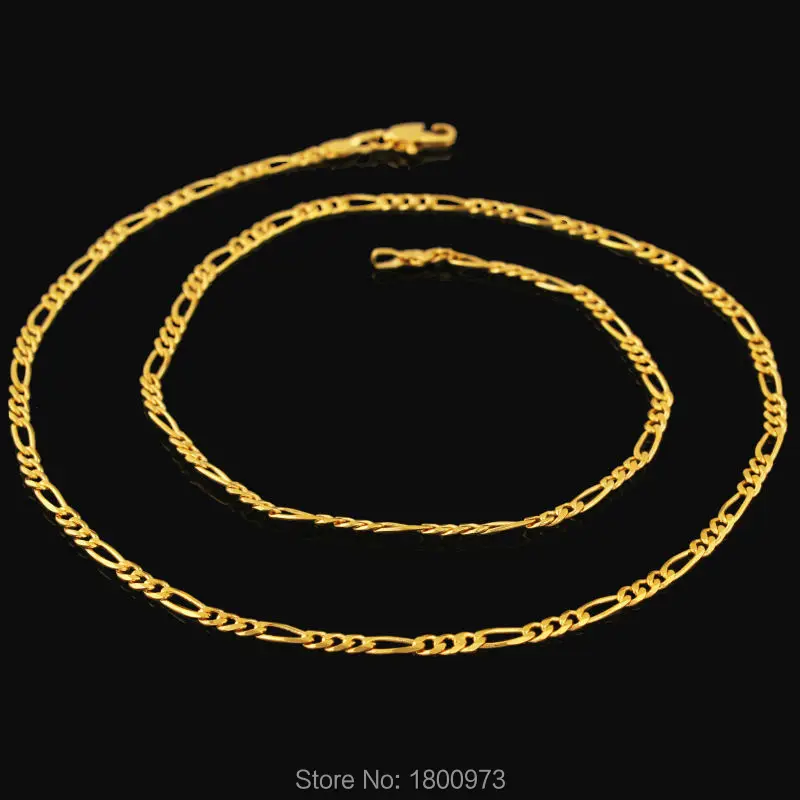 Vintage Figaro Gold Chain For Men Women 