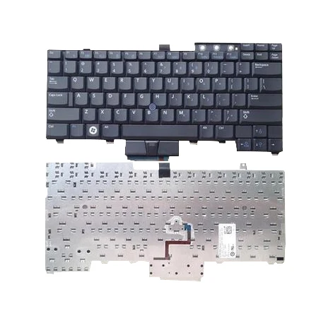 Клавиатура US для Dell Latitude E6400 E6410 E5500 E5510 E6500 E6510 M2400 M4400 E4300 E5400 подсветка с
