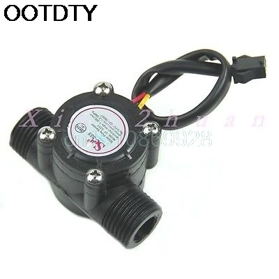 

1PC Water Flow Sensor Flowmeter Hall Flow Sensor Water Control 1-30L/min