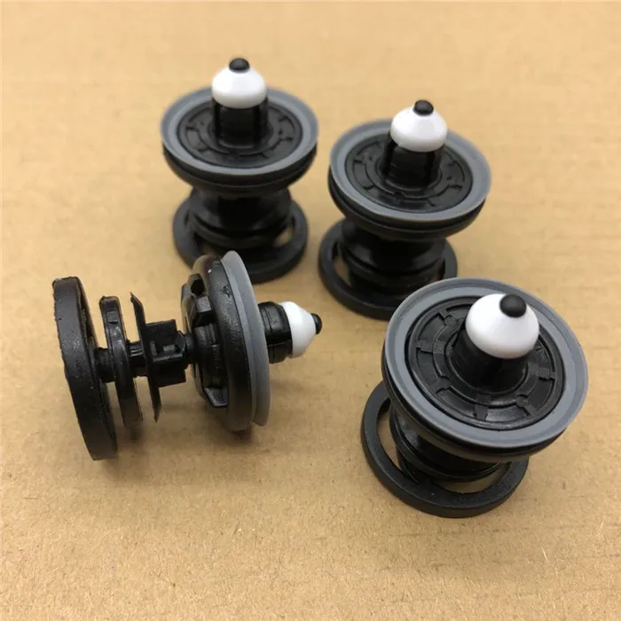 Carpet /& Linings 10PCS Interior Trim Panels PORSCHE 928 BLACK Rivets