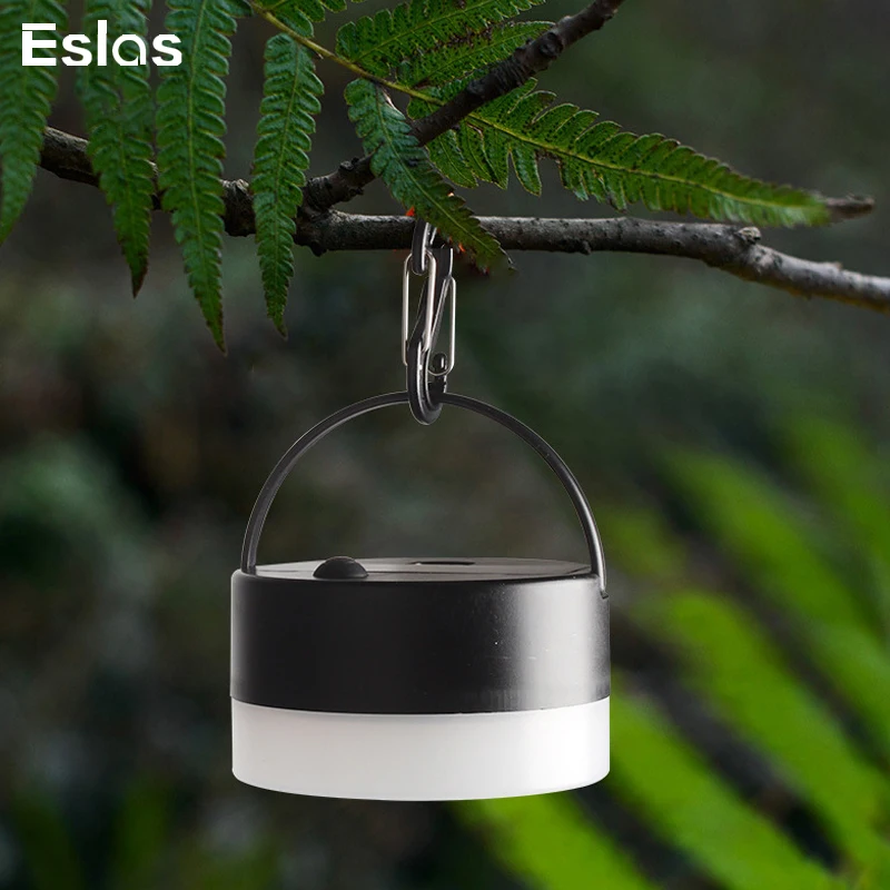 

Eslas Camping Light Powered Tent Lights Hook Flashlight Hanging Lamp Portable Lantern for Camping Free Shipping