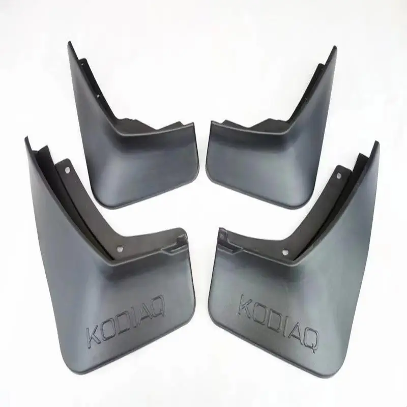 Car-Styling-For-skoda-kodiaq-accessories-Mud-Flaps-Splash-Guards-Mud-Guards-Mudguards-Fenders-With-Screws