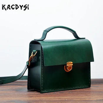 

2020 Design Vegetable Tanned Leather Women Phone Handbag Original Vintage Genuine Leather Ladies Crossbody Bag Japan South Korea