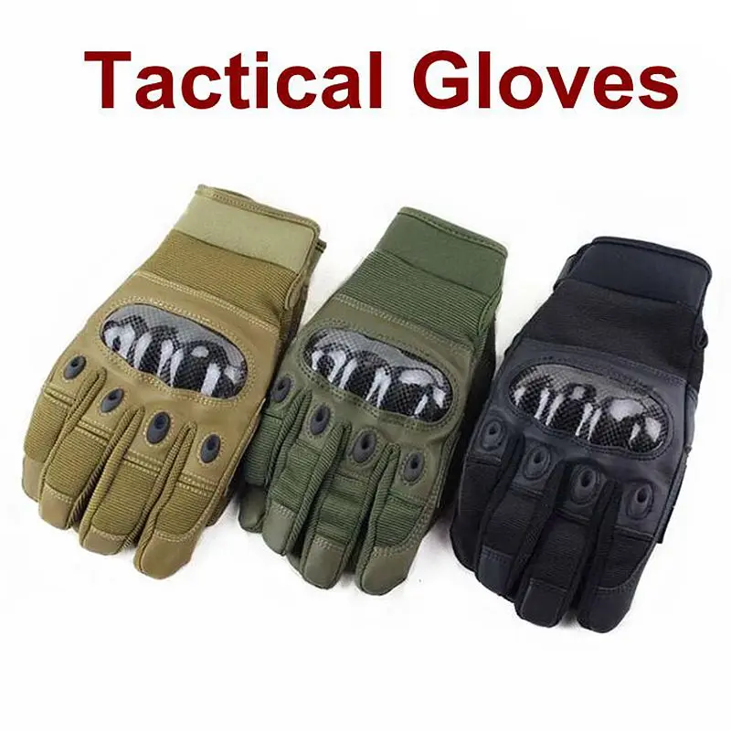 Tactical Gloves Army Military Knuckle Protection Gloves Men's Anti skid