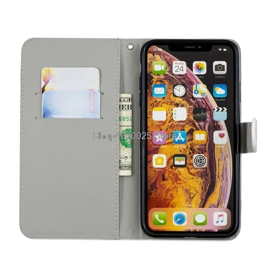 Чехол книжка для Apple iPhone X iPhoneX кожаный чехол бумажник телефона i PhoneX A1902 A1901 A1865