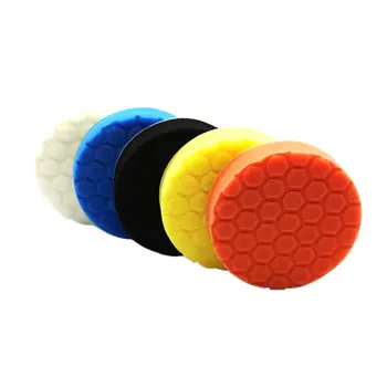 

car cleaning tools 5PCS 3/4/5/6/7 Inch Car Cleaning Buffing Sponge Polishing Pad Kit Set for Car Polisher Buffer