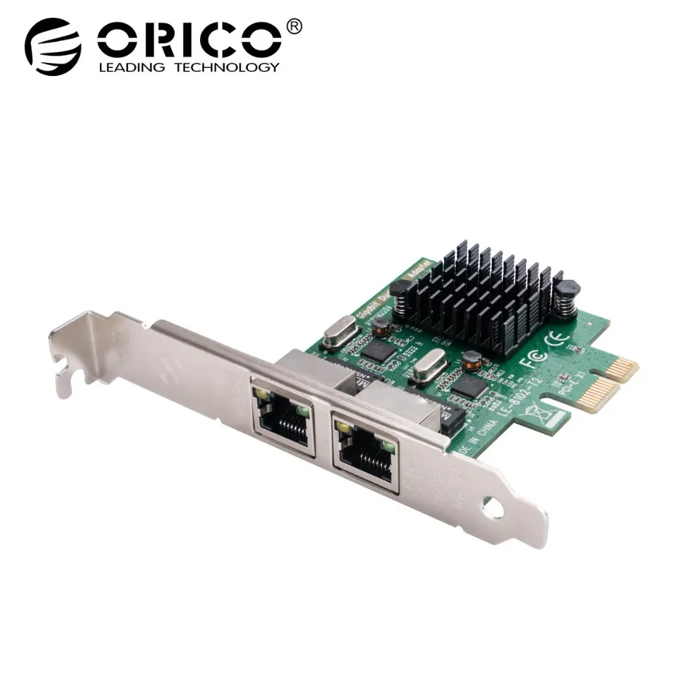 

ORICO PC Computer 1000Mbps Gigabit Ethernet PCI Express PCI-E Network Controller Card 10M/100M/1000M RJ45 Adapter Converter