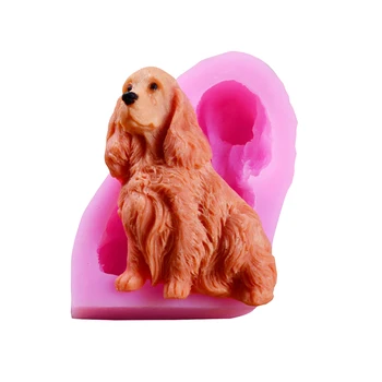 

Labrador Dog Silicone Fondant Mold Cake Decorating Tool Craft Resin Clay Fimo