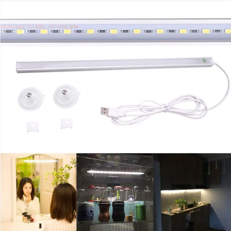 

LED Lighting Kit Linkable Low Profile Aluminum LED Rigid Strip for Display Case and Under Dresser (Warm White)