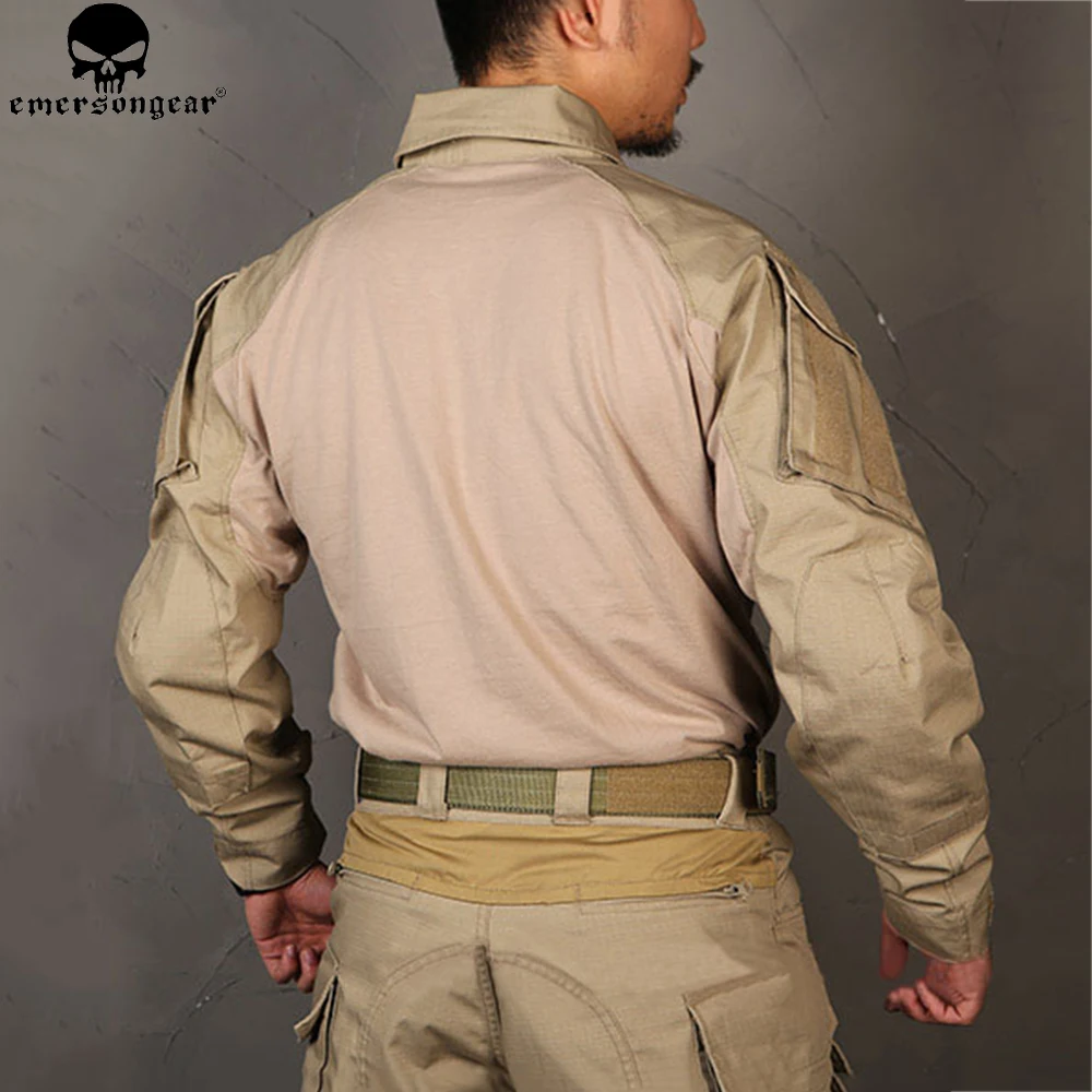 EMERSONGEAR Мультикам боевая рубашка охотничья одежда G3 BDU Airsoft тактическая emerson армейская Военная Wargame Мультикам черная рубашка