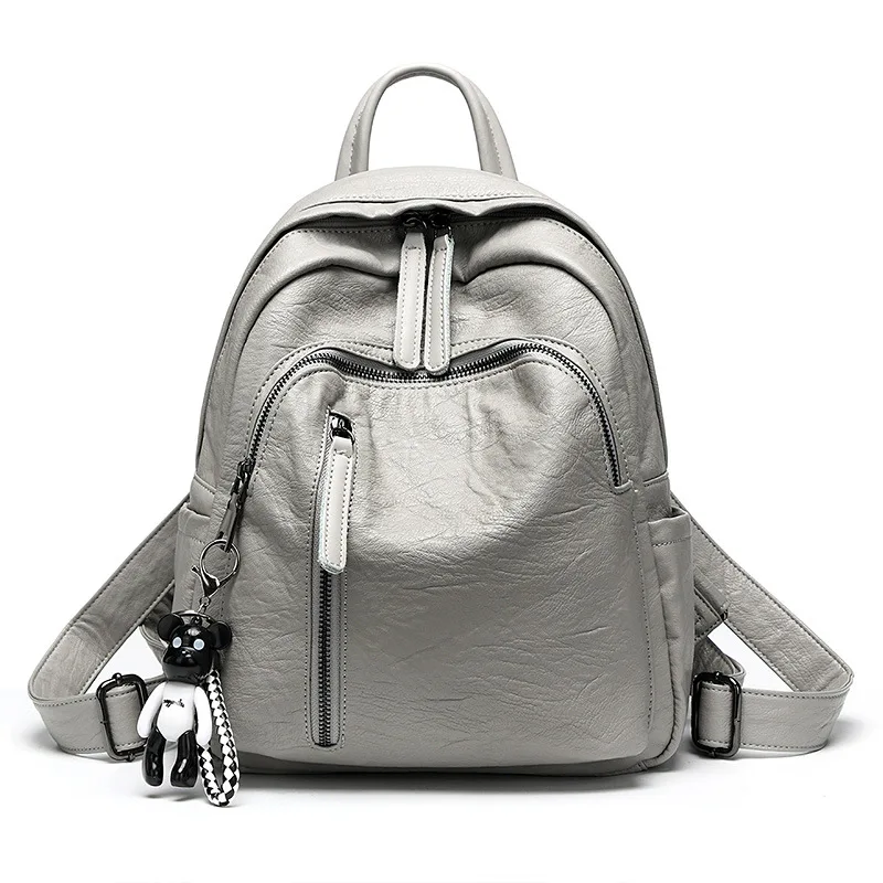 

Hot Simple Temperament Shoulder bags Korean Edition Fashion Leisure Backpack Trendy Travel Backpack