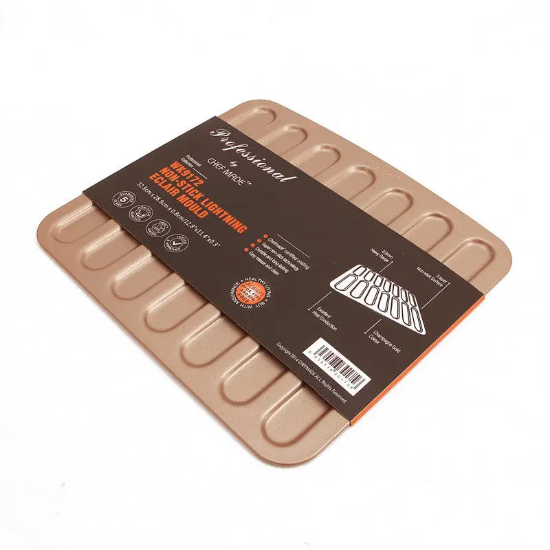 eclair mold cake pans