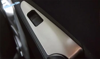 

Lapetus Car Styling Door Handle Holder Window Lift Button Switch Panel Cover Trim Fit For Mazda 2 Demio 2015 2016 2017 2018 2019