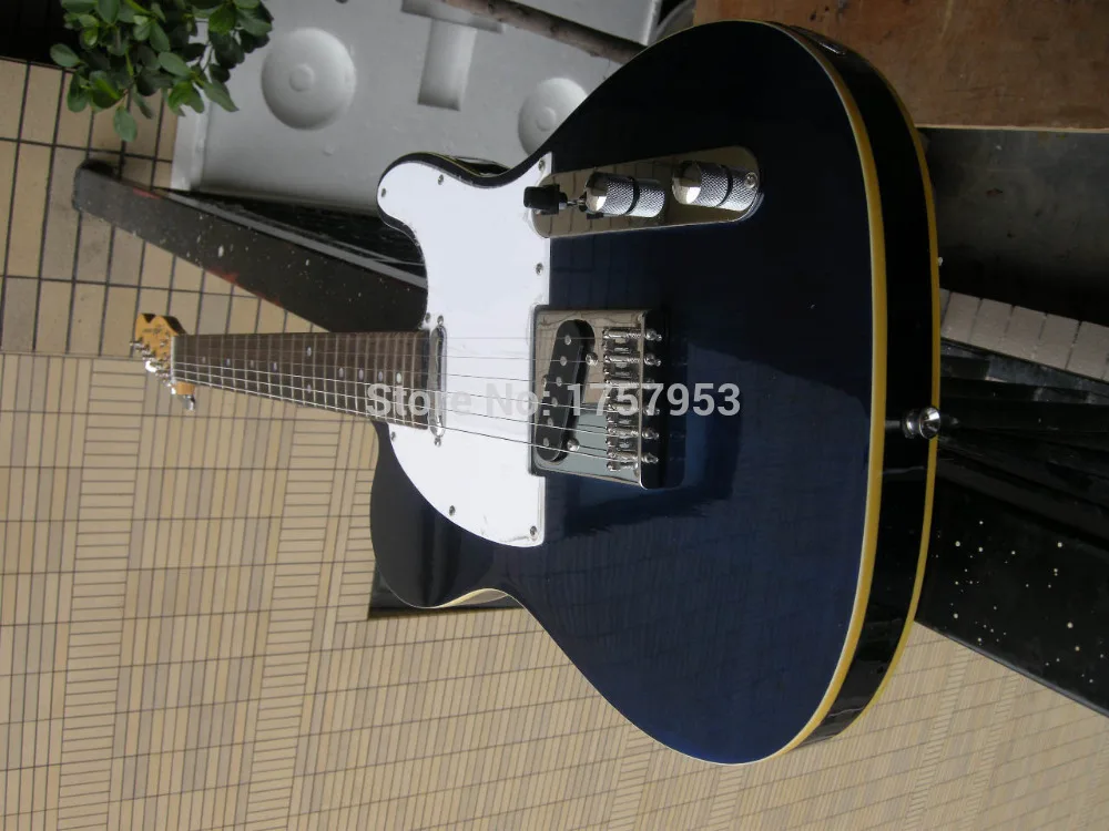 

Factory custom shop Newest Custom blue tl Electric Guitar in stock Free shipping 86