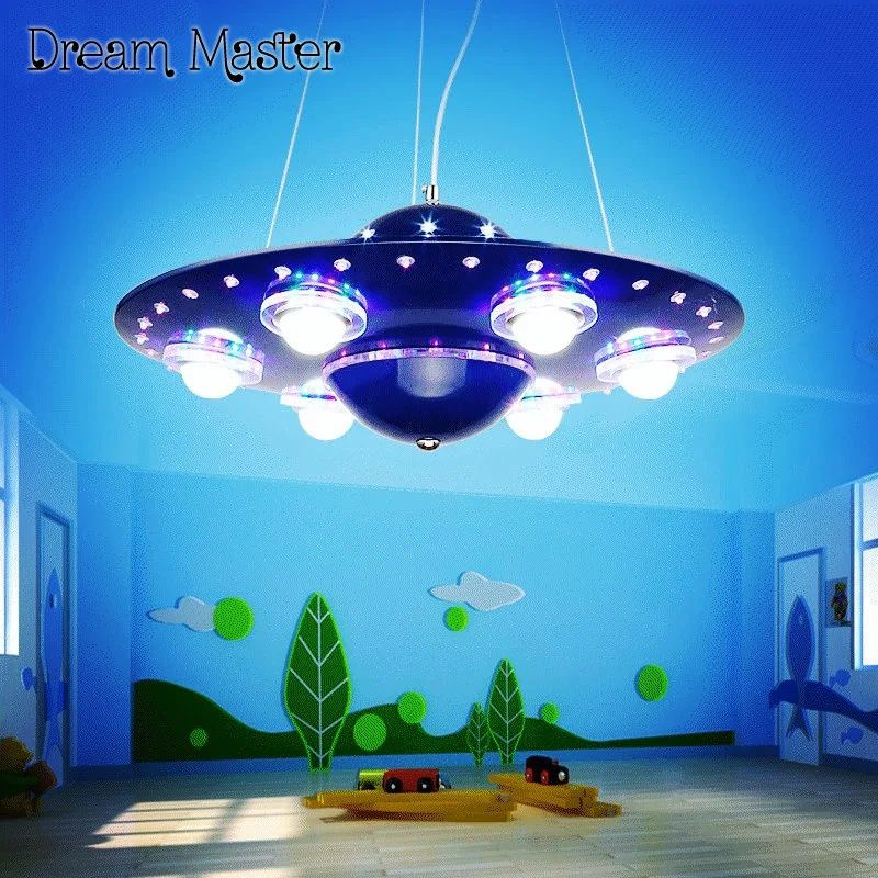 children 39 s room chandelier creative cartoon flying off center ceiling light