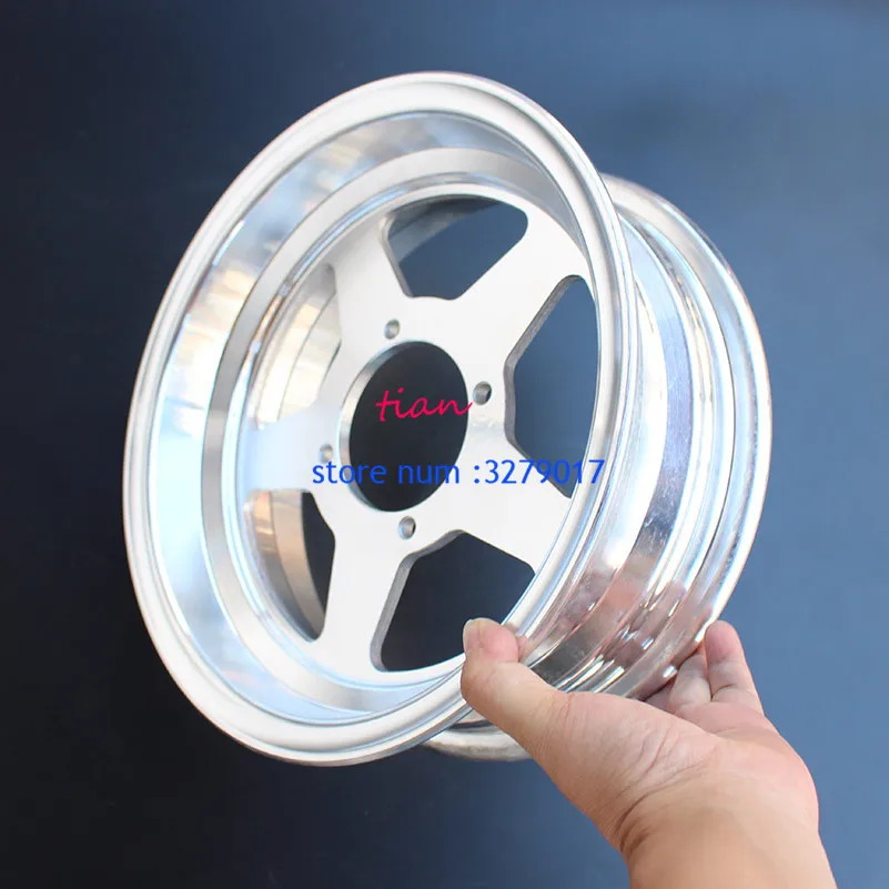 

2.75-10 front or 3.50-10 rear Aluminium alloy wheel hub 10 inch wheels vacuum rims monkey bike motorcycle accessories modified
