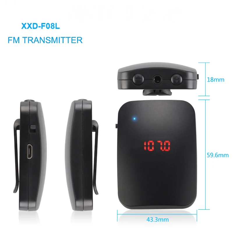 Беспроводной FM микрофон oxlasers передатчик с гарнитурой и лацканом|wireless microphone fm