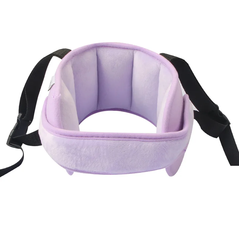 Новая фиксирующая лента детский главный держатель опоры спальный ремень автомобильное сиденье сон держатель ремень детская Регулируемая безопасность детской коляски сиденье - Цвет: Purple