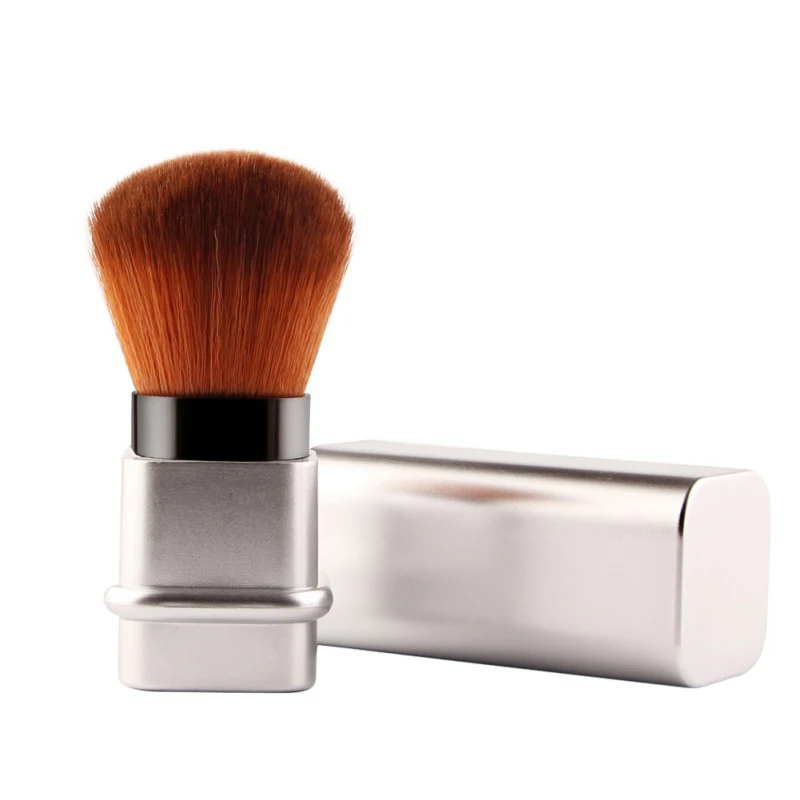 

New 1PC Retractable Blush Makeup Brush Retractable Pro Foundation Cosmetic Blusher Face Powder Beauty Tools