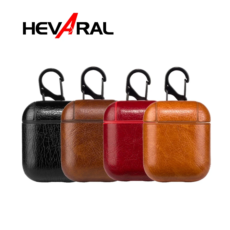 

Hevaral Case for aripods Accessories Case for Headphone For Air Pods Shockproof Cover Leather i10 Soft Protective Accessory