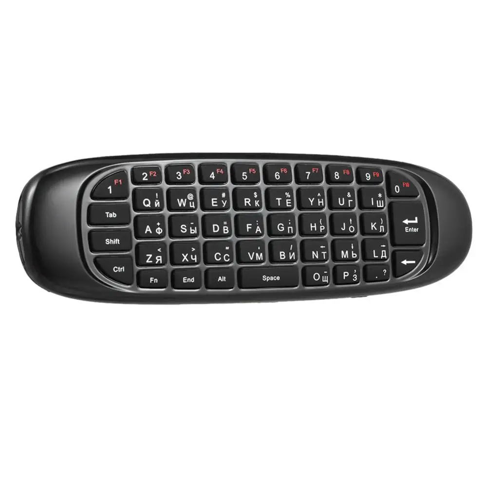 

2.4GHz G64 Fly Air Mouse Russian Wireless Keyboard Remote Controller for PC