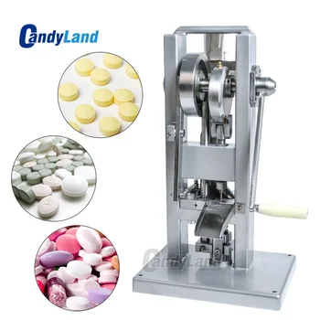 

CandyLand TDP0 Tablet Press Machine For Single Punching Milk Slice Calcium Tablet Making Hand-Operated Pill Press Maker