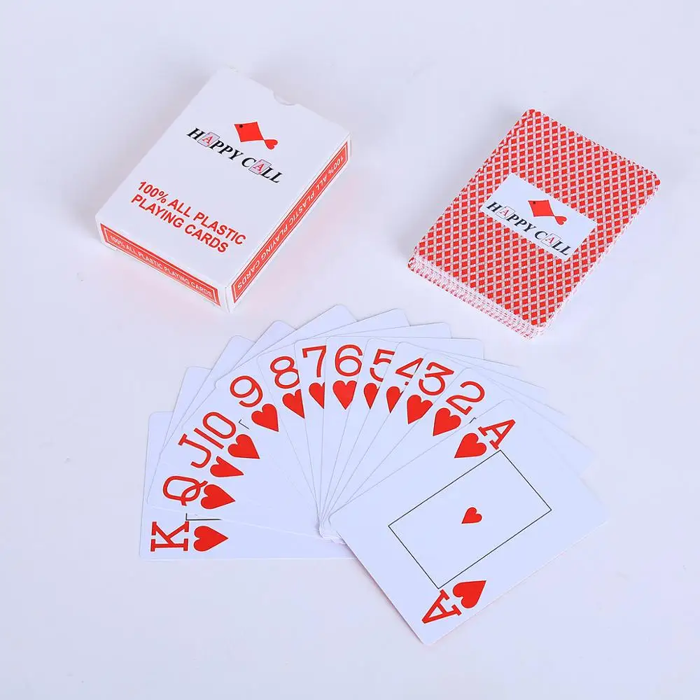 Водонепроницаемые пластиковые игральные карты прочный креативный подарок карты для покера из ПВХ алмазная коллекция большое количество стандартные игральные карты