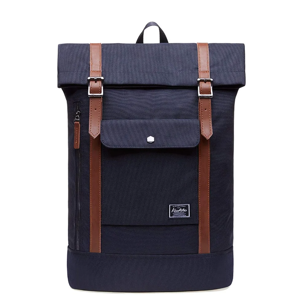 

Freizeit Rucksacke fur Laptop 15 zoll, Rucksack Mann Frau, Rucksack Roll Top Reise Rucksack