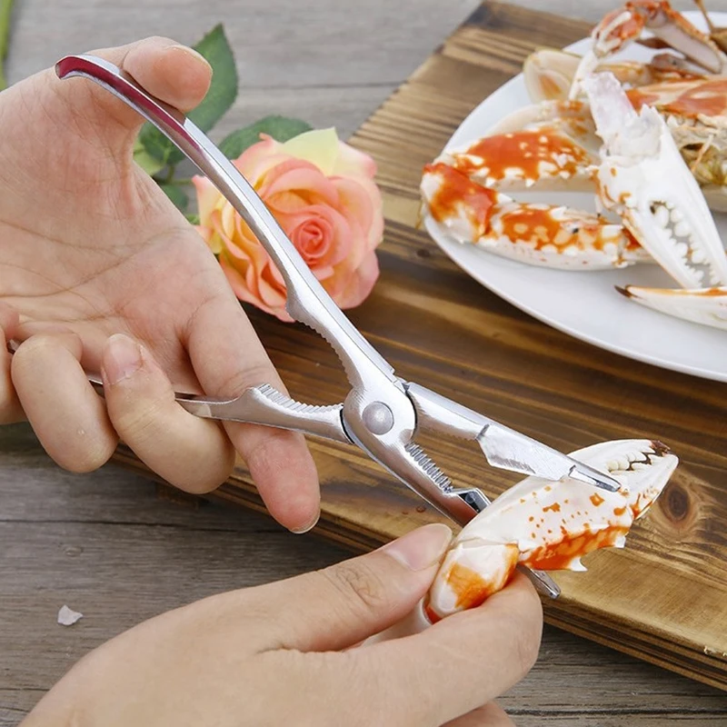 

Eat crab eight tools two piece crab shell needle clip kitchen clip artifact hairy crab