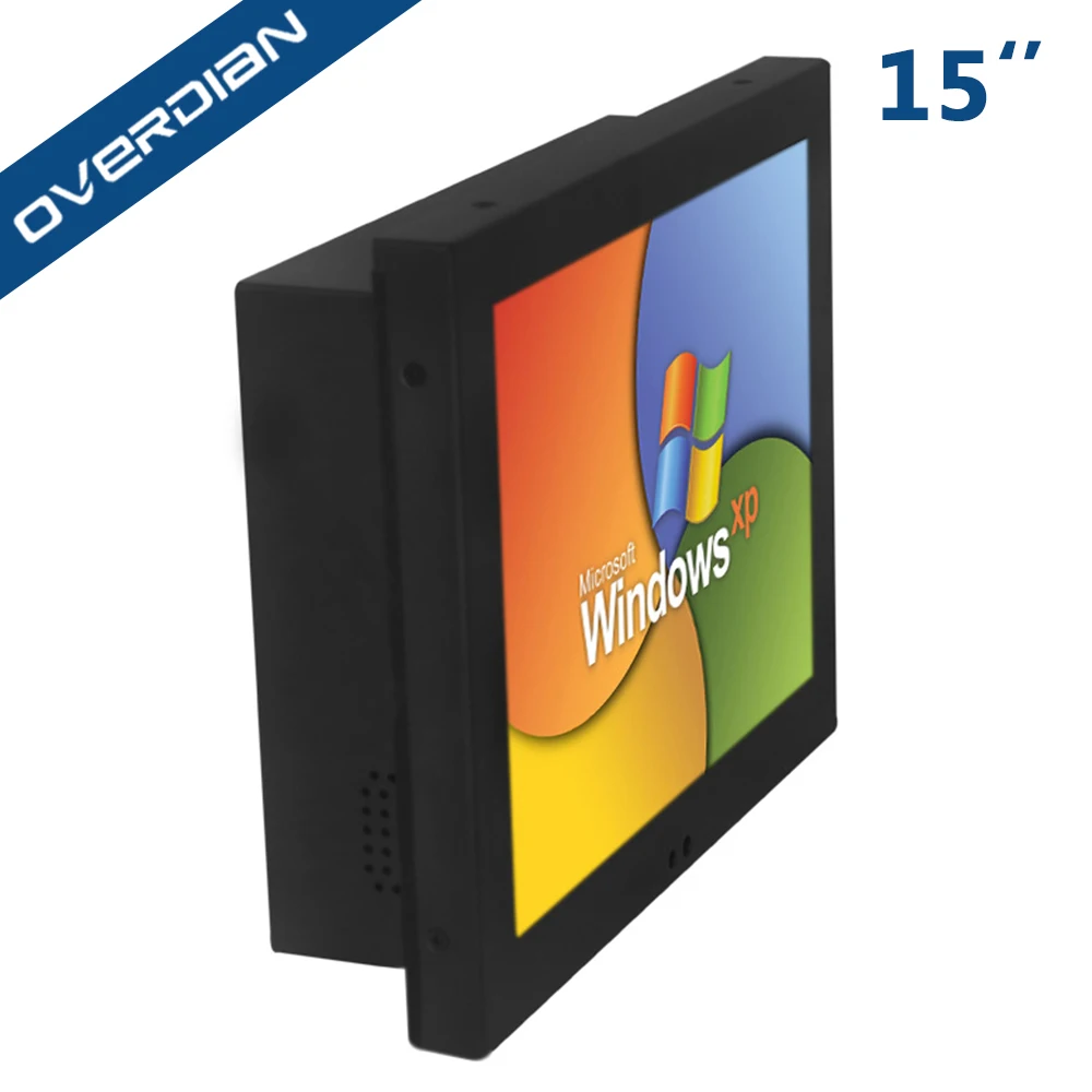 15Inch Industrial Computer XP System Built in WiFi Resistance Touch