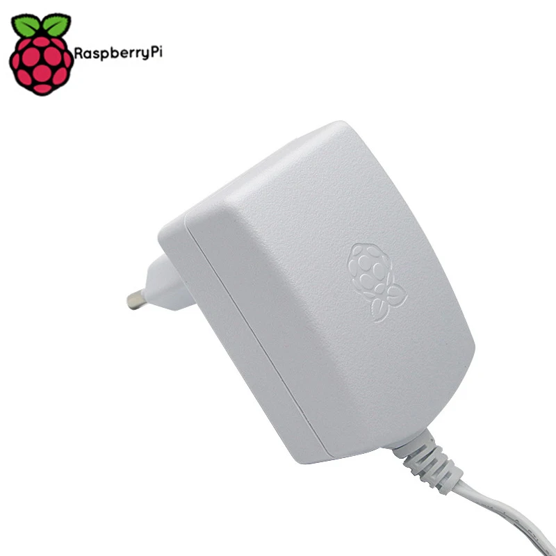 Power Adapter Official Power Adapter for Raspberry Pi 3 Model B+ 5.1V 2.5A Power Charger with US UK EU Plug Charger for RPI 2B 3B 3B+ Zero