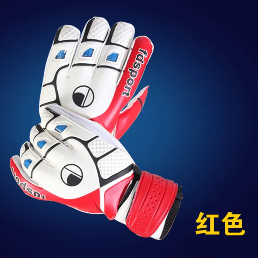 Luvas de Goleiro de Futebol com o Dedo Luvas de Goleiro Látex Pórtico Respirável Anti-skid Luvas Adulto 3 High Quality