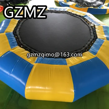 Online MZQM Dia 3m 0.9mm Inflatable Water Trampoline Water Jumping Bed Jumping Trampoline(free 1 Blower)
