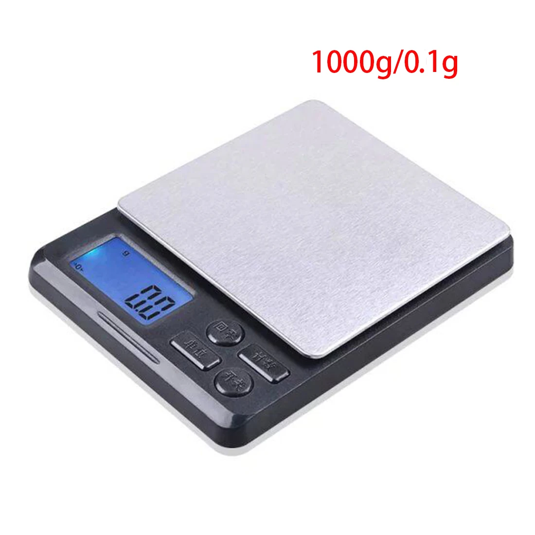 Практичные точные ювелирные весы 1000 г/0,1 г цифровые весы ЖК-дисплей мини электронные карманные весы Баланс домашние весы