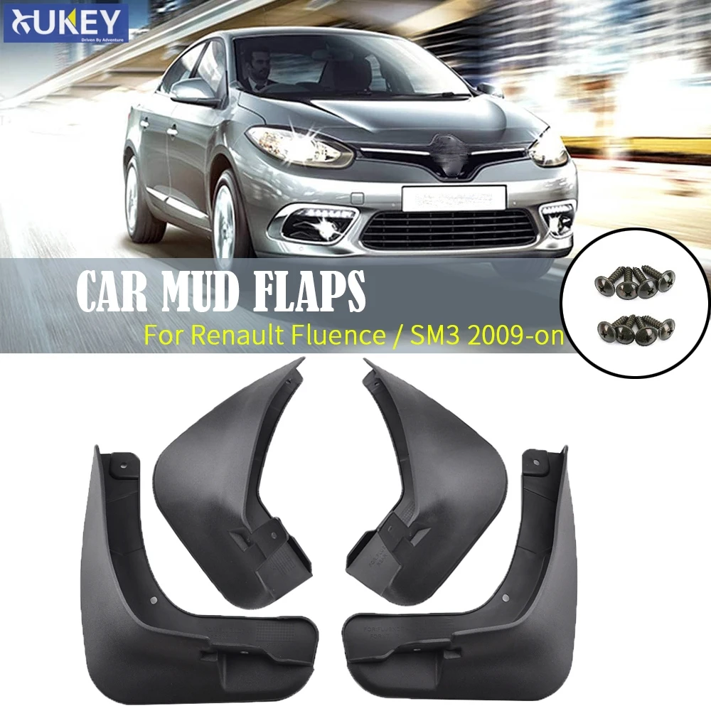 Литые Автомобильные Брызговики OE для Renault Fluence Samsung SM3 2009 on брызговики щитки