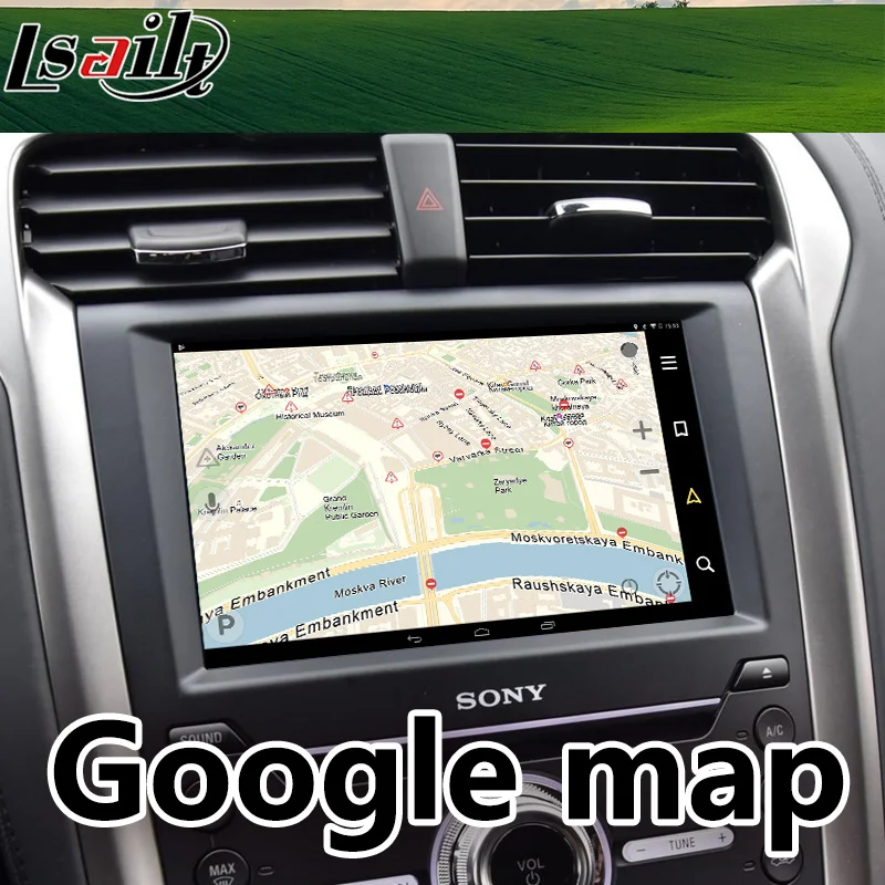 Все в 1 Plug and Play Android 7 GPS навигационная коробка для Kuga aurus Mustang Sync3 с youtube carplay