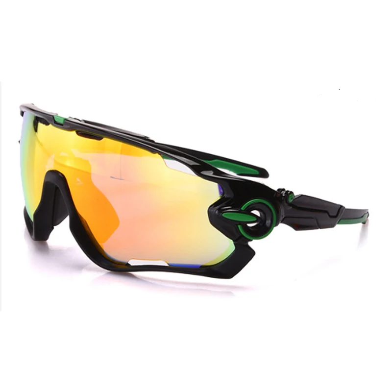 Велосипедные очки, поляризационные очки, взрывозащищенные очки для мужчин и женщин, для спорта на открытом воздухе, зеркальные очки для катания на лыжах и альпинизма - Цвет: B