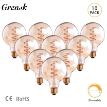10pcs/lots Spiral Flexible Filament Bulb G80 E27 220V Led Globe Bulbs Dimmable Vintage Light Bulb E26 110V Antiqued Glass Lamps 10pcs/lots Spiral Flexible Filament Bulb G80 E27 220V Led Globe Bulbs Dimmable Vintage Light Bulb E26 110V Antiqued Glass Lamps