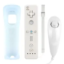 Cleswe Беспроводной Controle Встроенный Motion Plus пульт дистанционного управления для XW12 Nintend wii Bluetooth пульт дистанционного управления для wii игры аксессуары