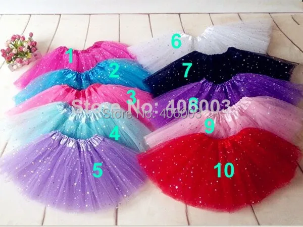 saia tutu com brilho