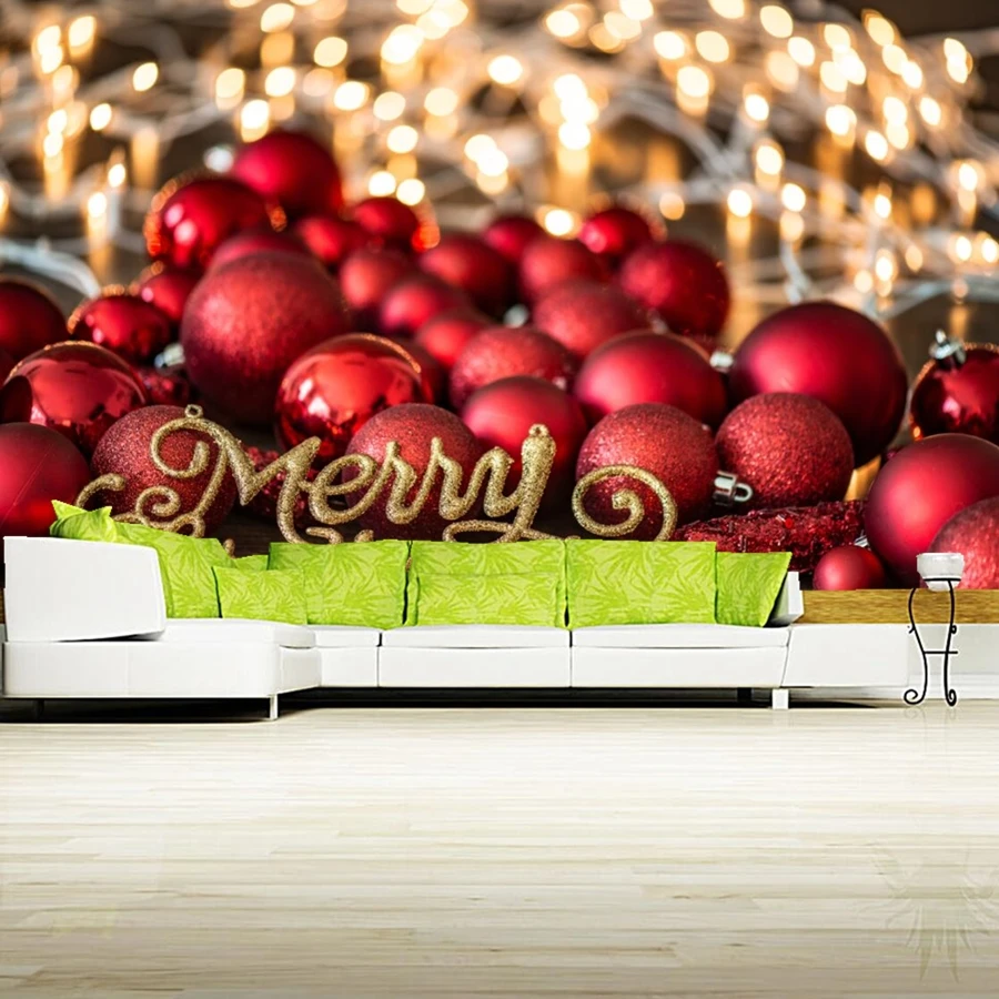 

Papel DE parede ,Holidays Balls Wine color wallpapers,hotel restaurant living room sofa tv wall bedroom kicthen custom 3d murals