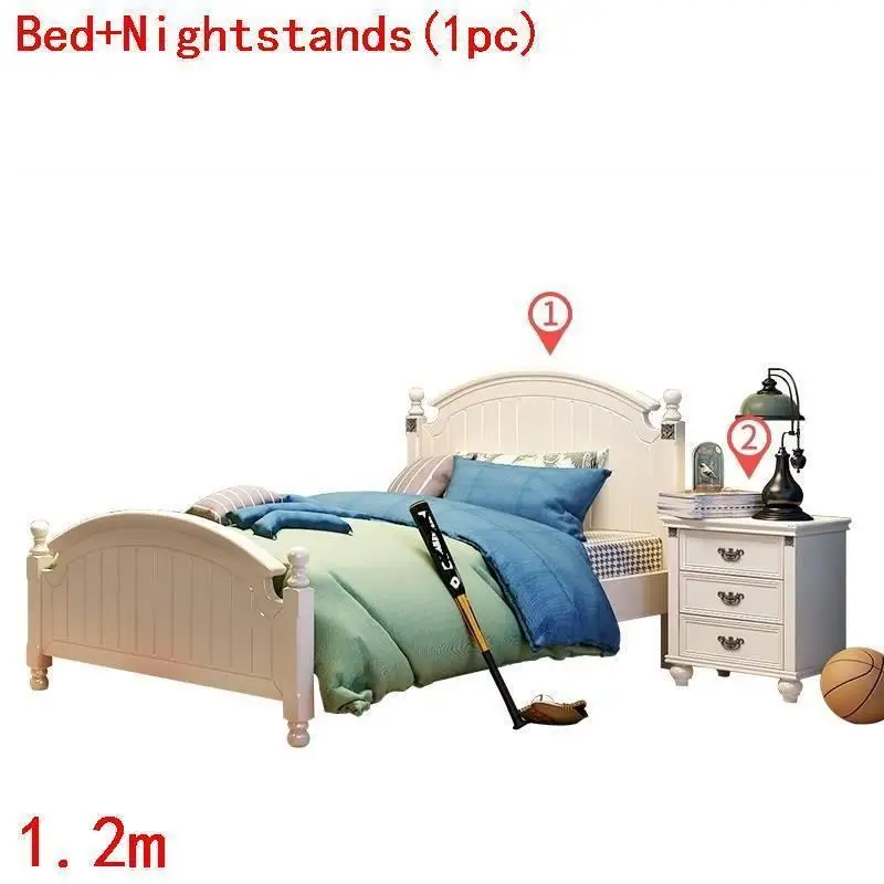 Для детей Tempat Tidur Tingkat Mebles Dla Dzieci Lit Enfant деревянные Cama Infantil Muebles детская мебель кровать - Цвет: Version W