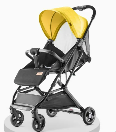 

Baby stroller can sit and fold folding ultra light small simple portable baby stroller child umbrella