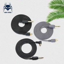 Привидение, паук из алюминиевого сплава 2 м татуировки RCA и вертикальный RCA Клип шнур высокое качество татуировки пулемет источник питания